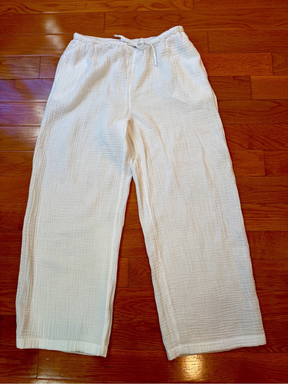 New Haven Gauze Pants Size M Organic Cotton - Picture 3 of 8